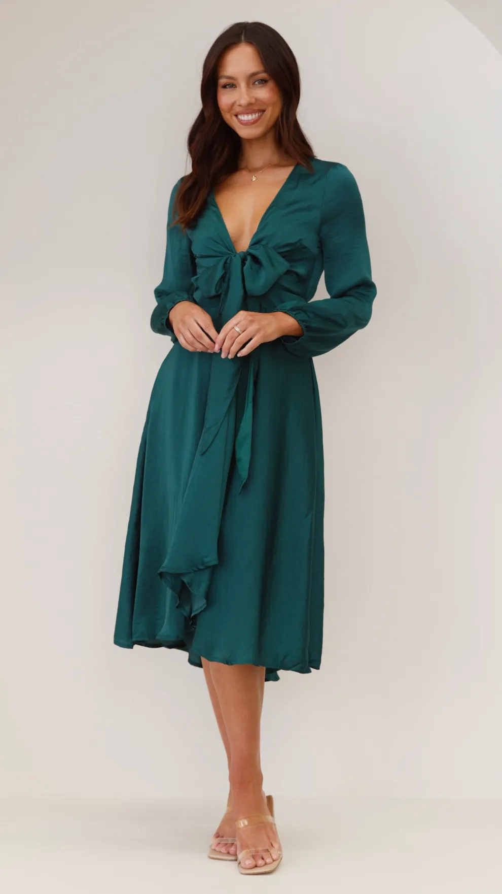 Starry Nights Dress - Emerald