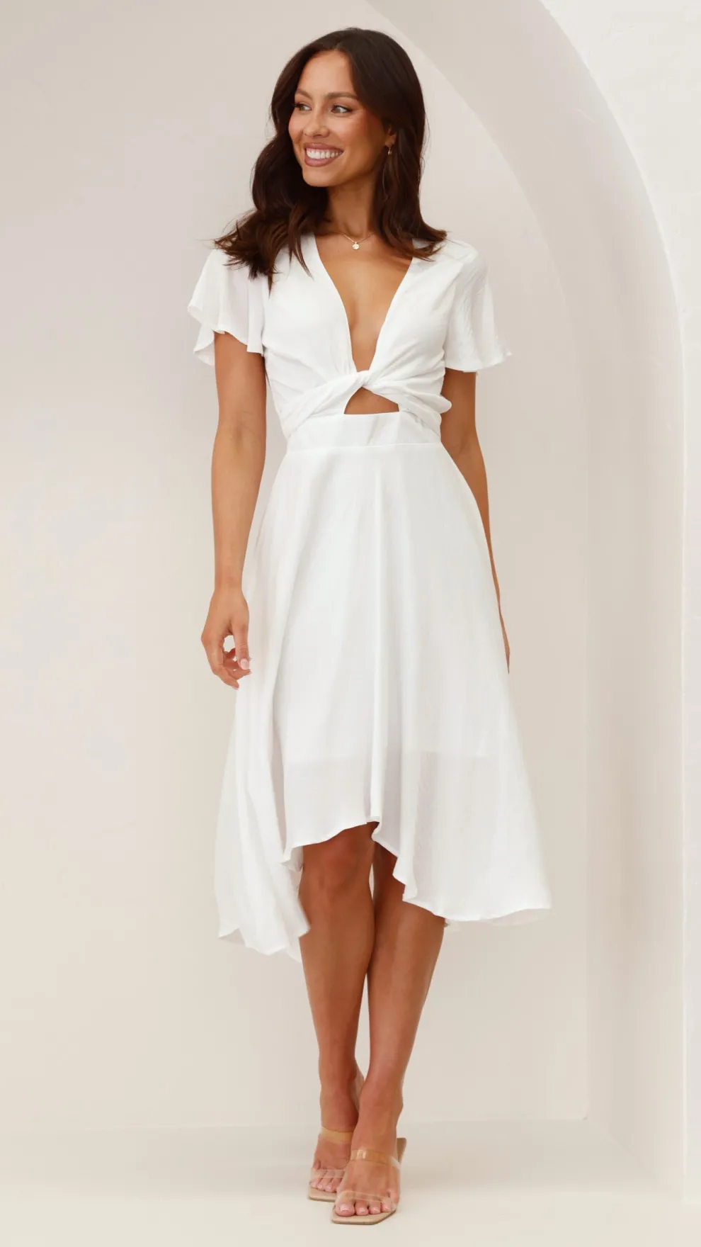 Sunny Daze Dress - White
