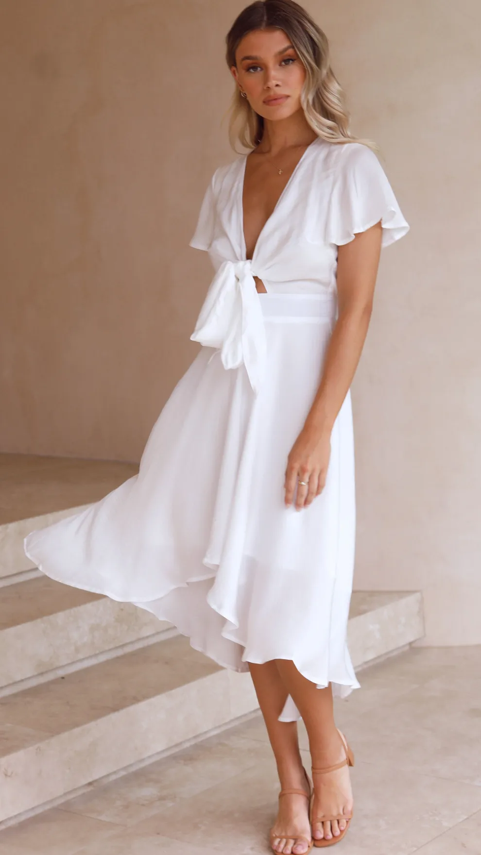 Sunny Daze Dress - White