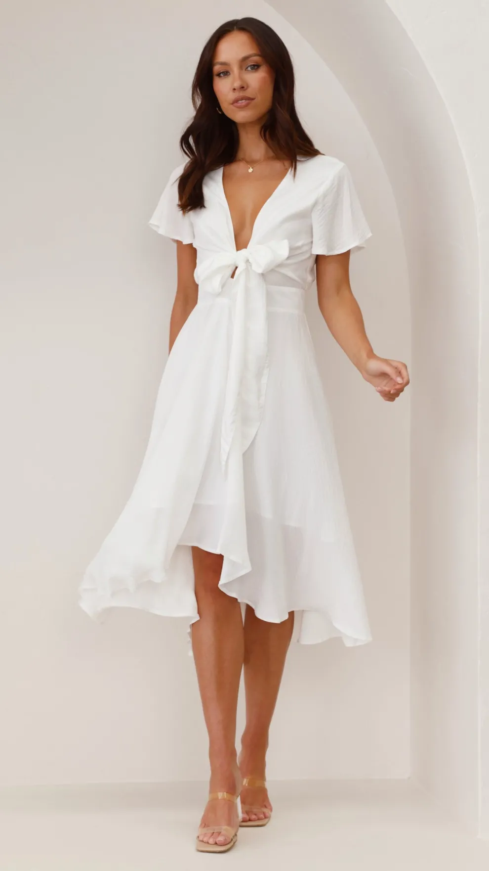 Sunny Daze Dress - White