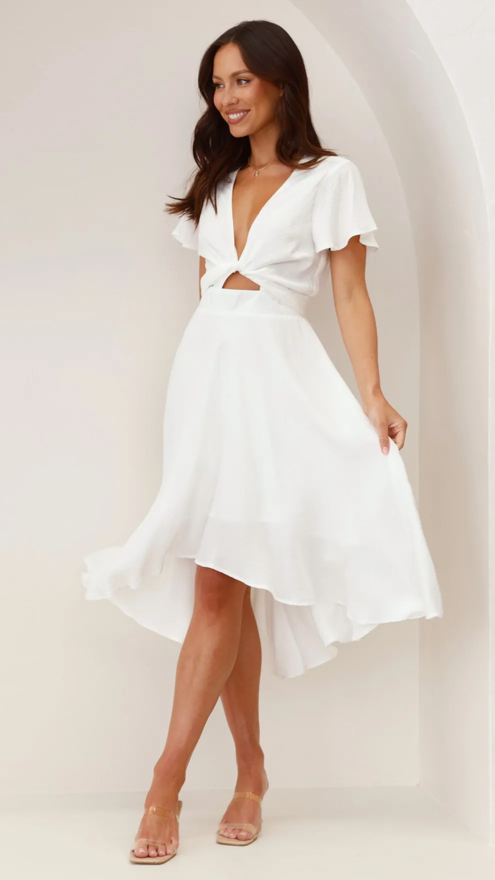 Sunny Daze Dress - White