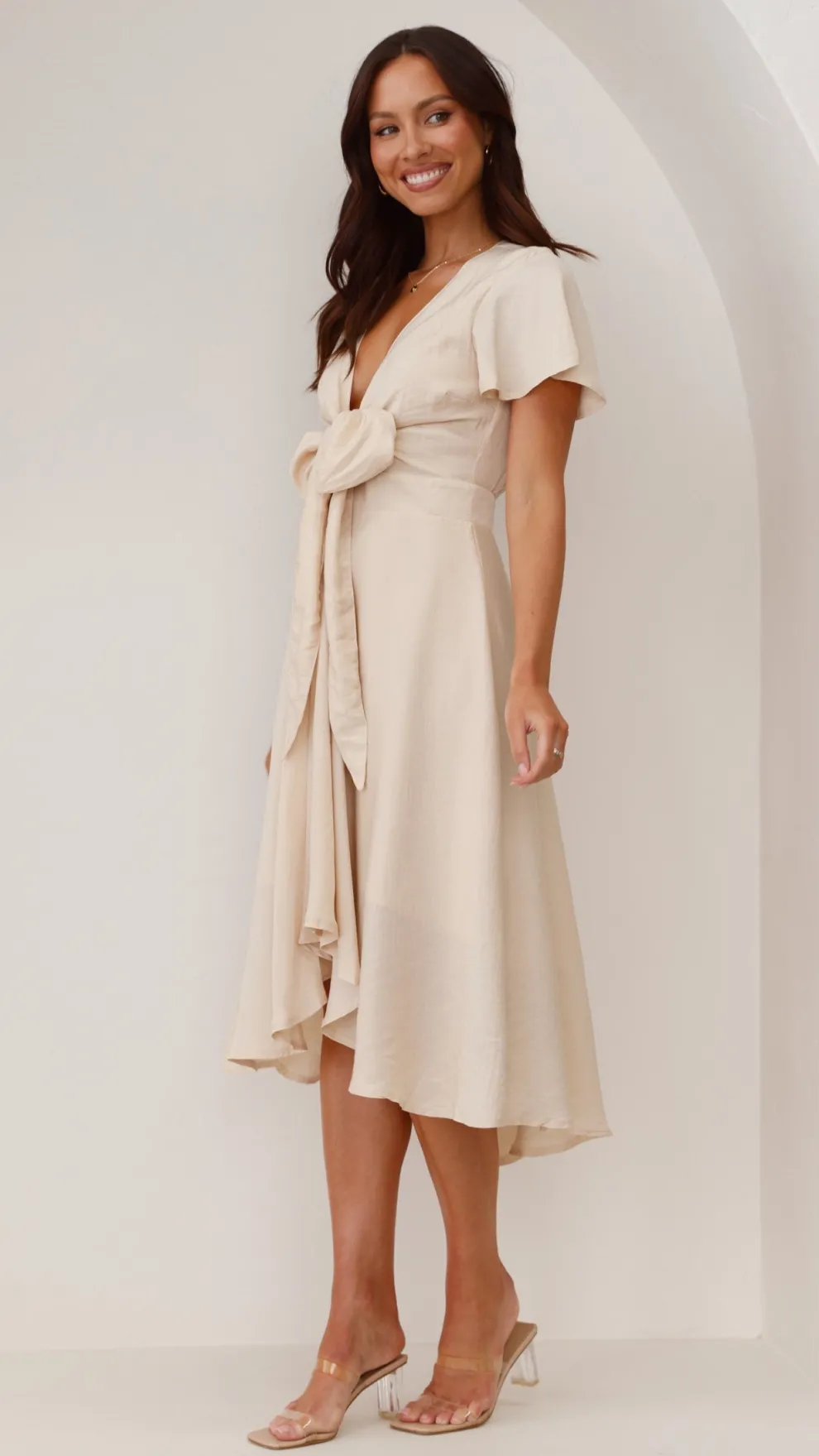 Sunny Daze Dress - Champagne