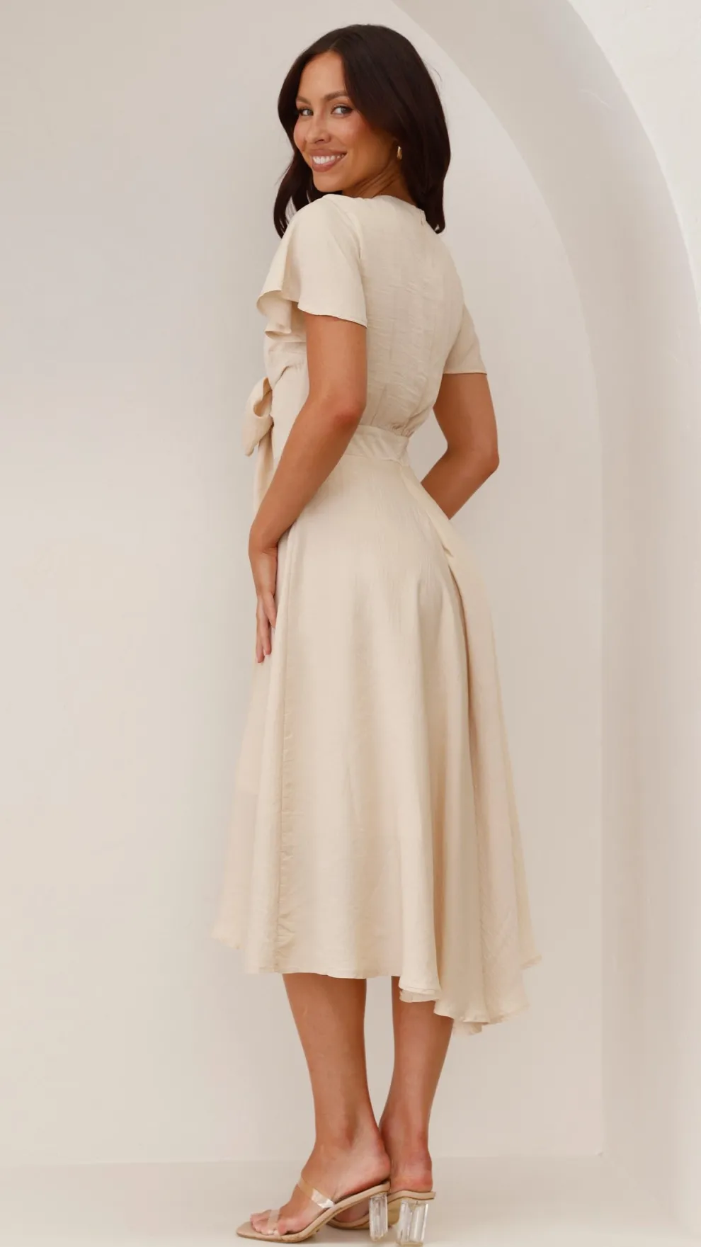 Sunny Daze Dress - Champagne