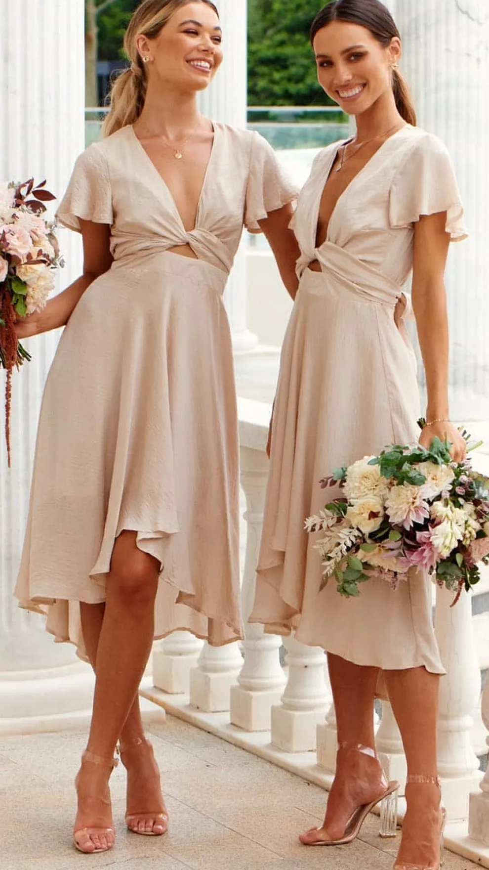 Sunny Daze Dress - Champagne