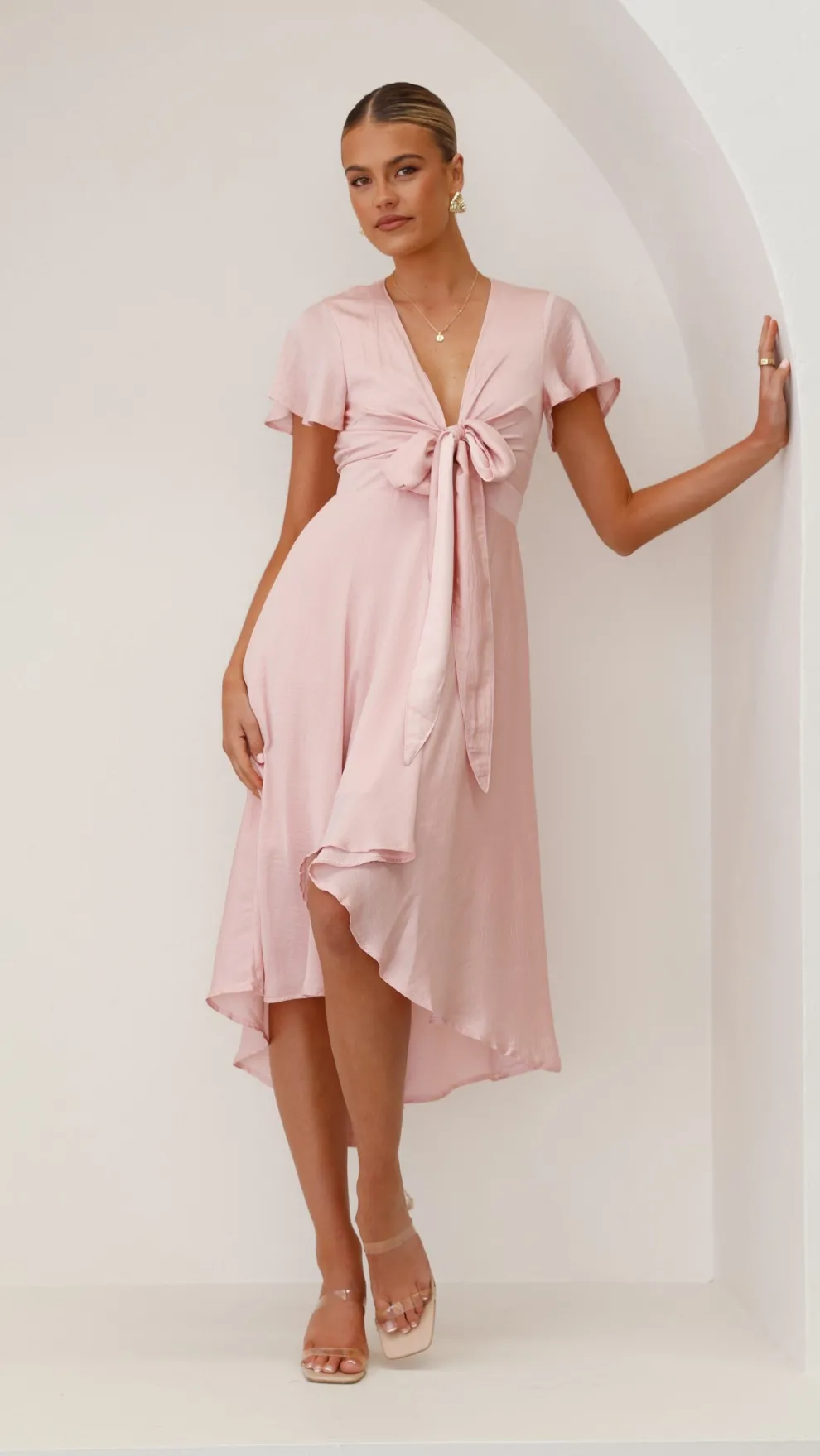 Sunny Daze Dress - Soft Pink