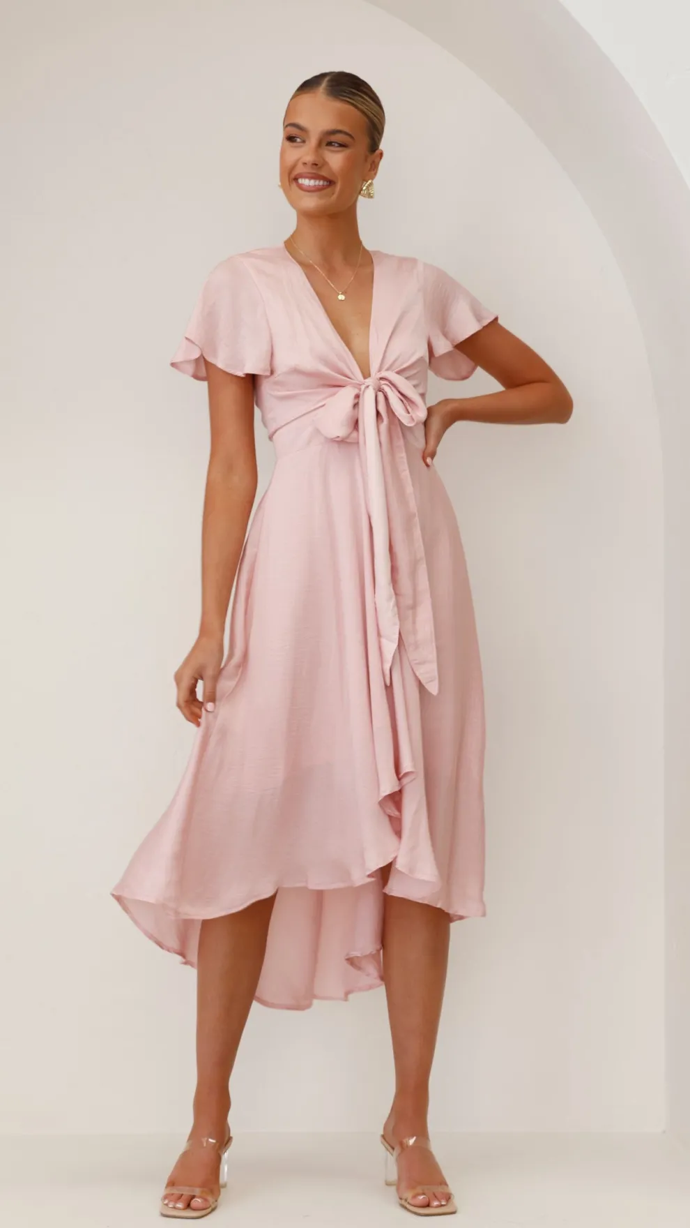 Sunny Daze Dress - Soft Pink