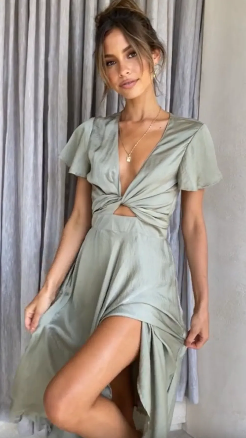 Sunny Daze Dress - Olive