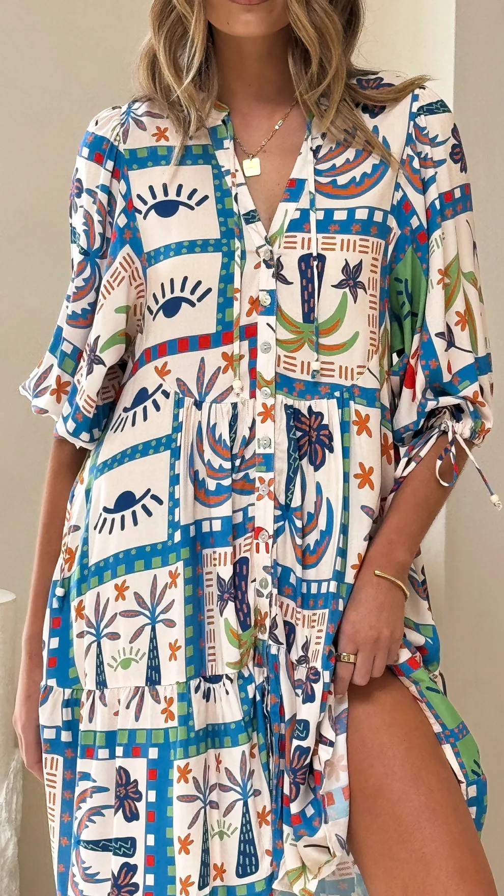 Tabitha Mini Dress - Lorelei Print