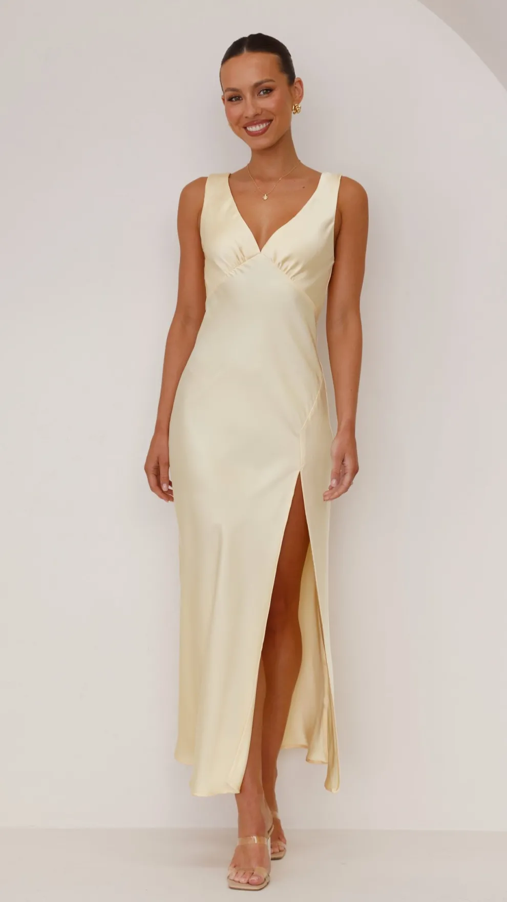 Taylor Maxi Dress - Yellow