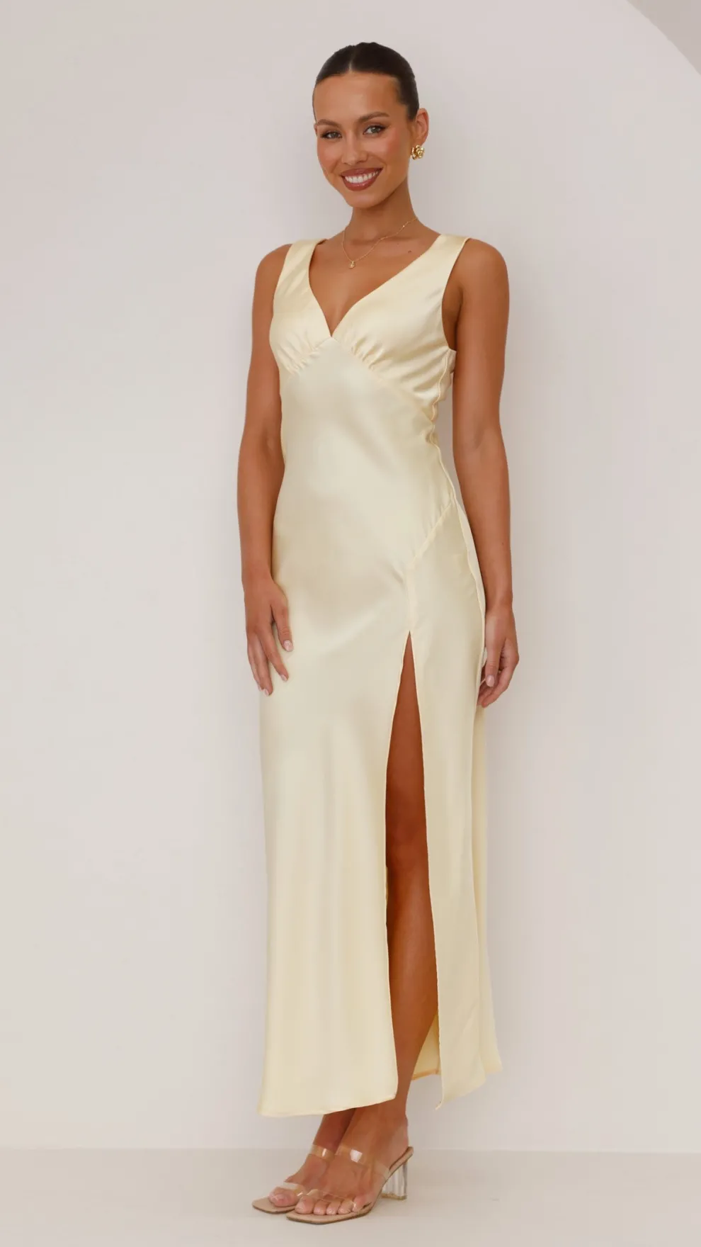 Taylor Maxi Dress - Yellow