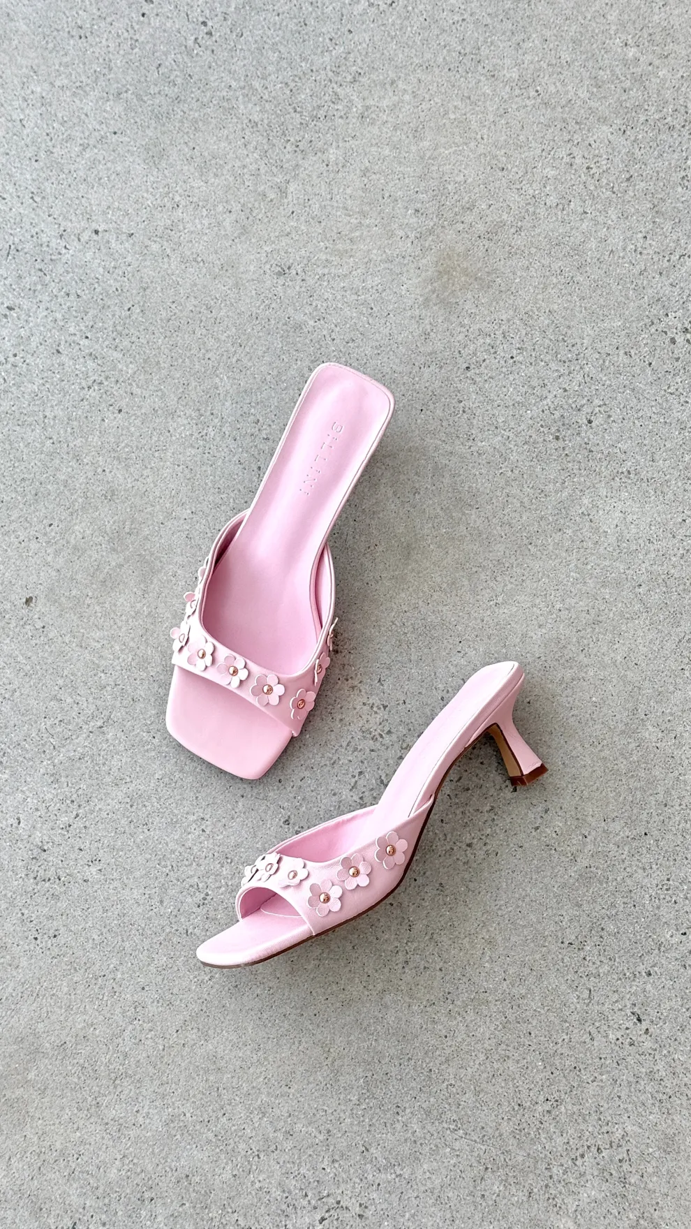 Tessie Heel - Baby Pink