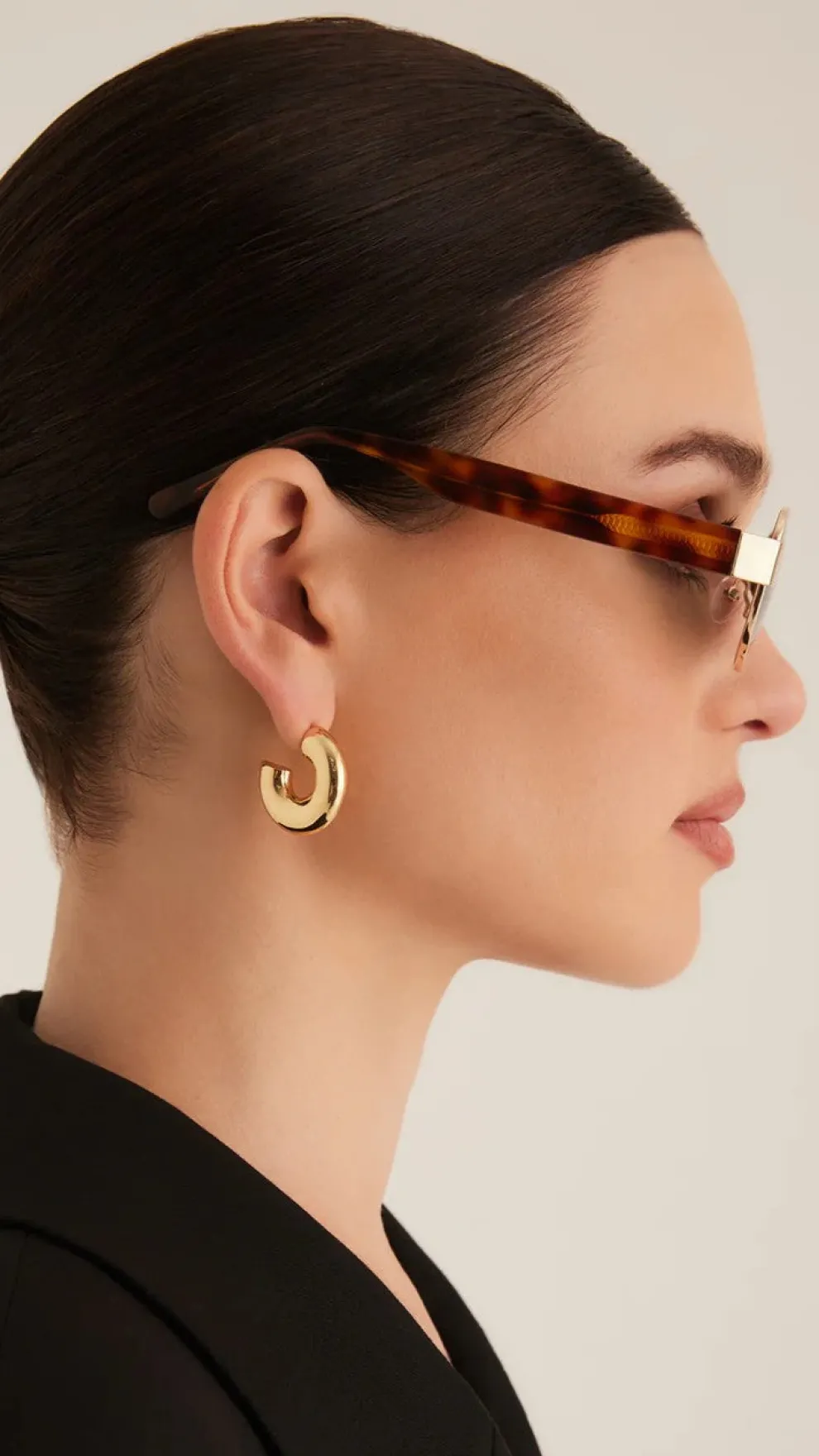 The Addison Sunglasses - Gold / Havana Tort