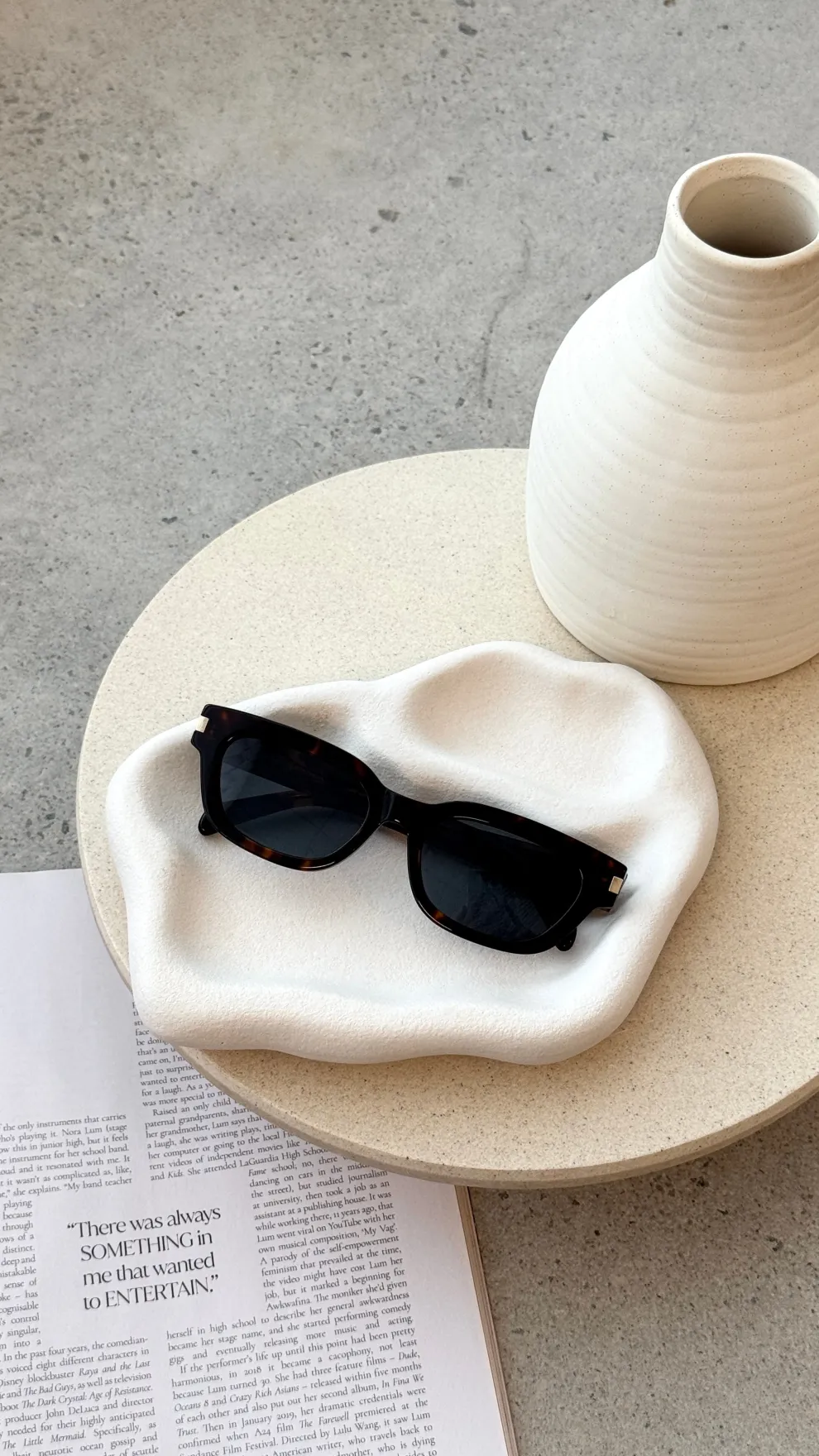 The Deyn Sunglasses - Havana / Ink