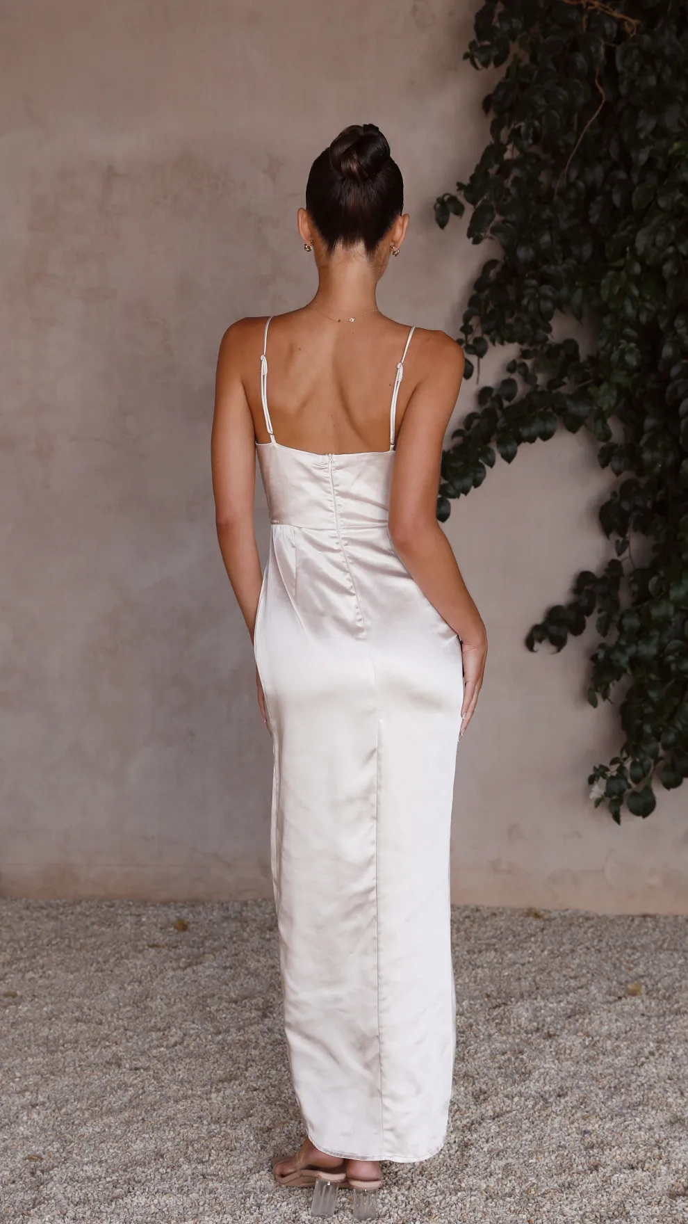 Tyra Maxi Dress - Champagne