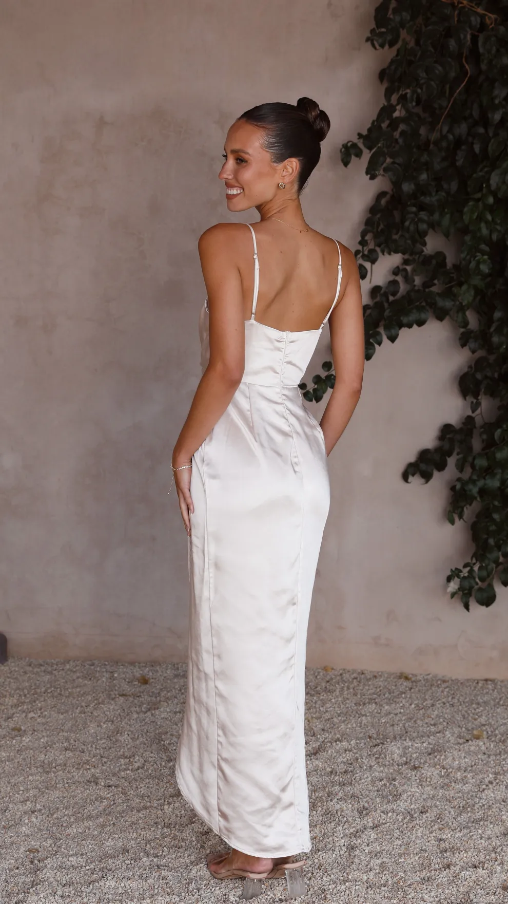 Tyra Maxi Dress - Champagne