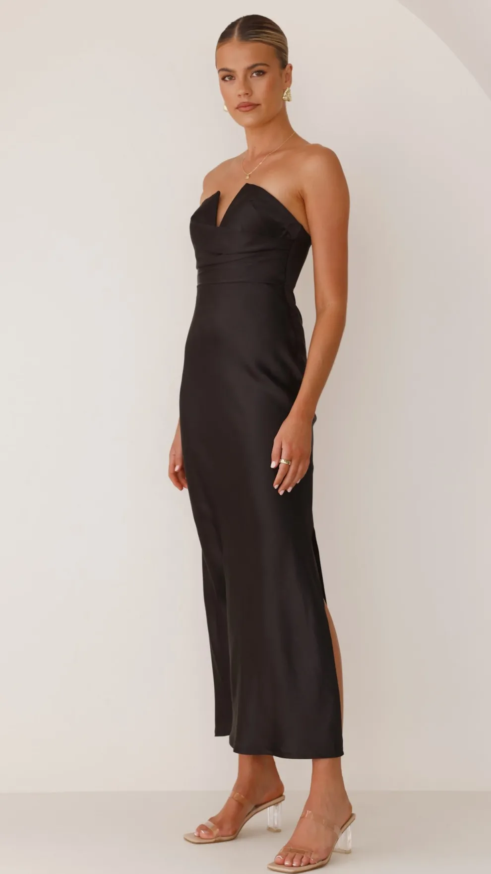 Valerie Maxi Dress - Black