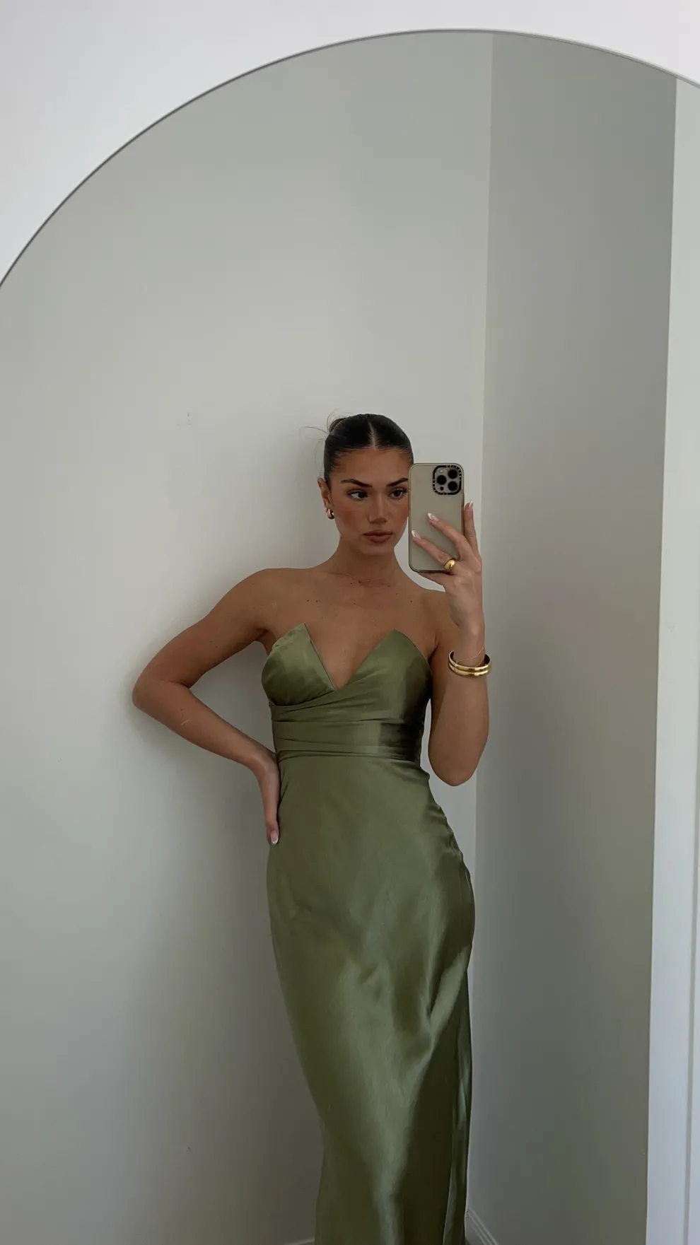 Valerie Maxi Dress - Olive