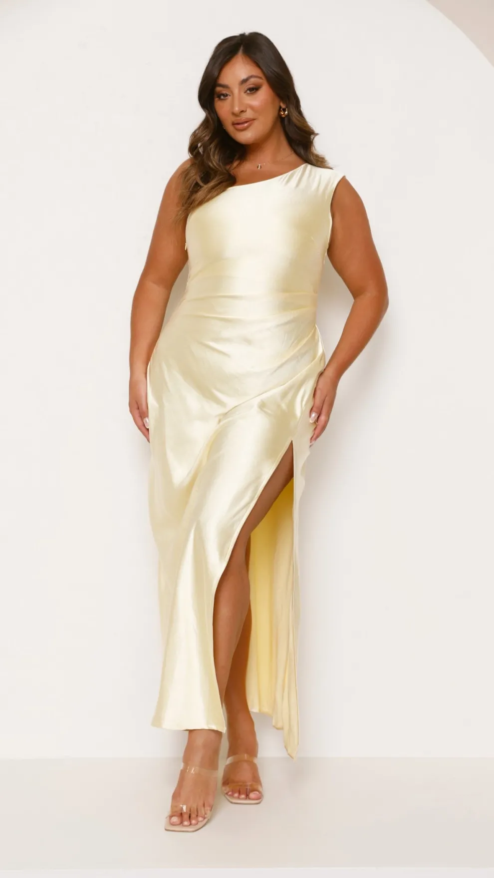 Victoria Maxi Dress - Yellow