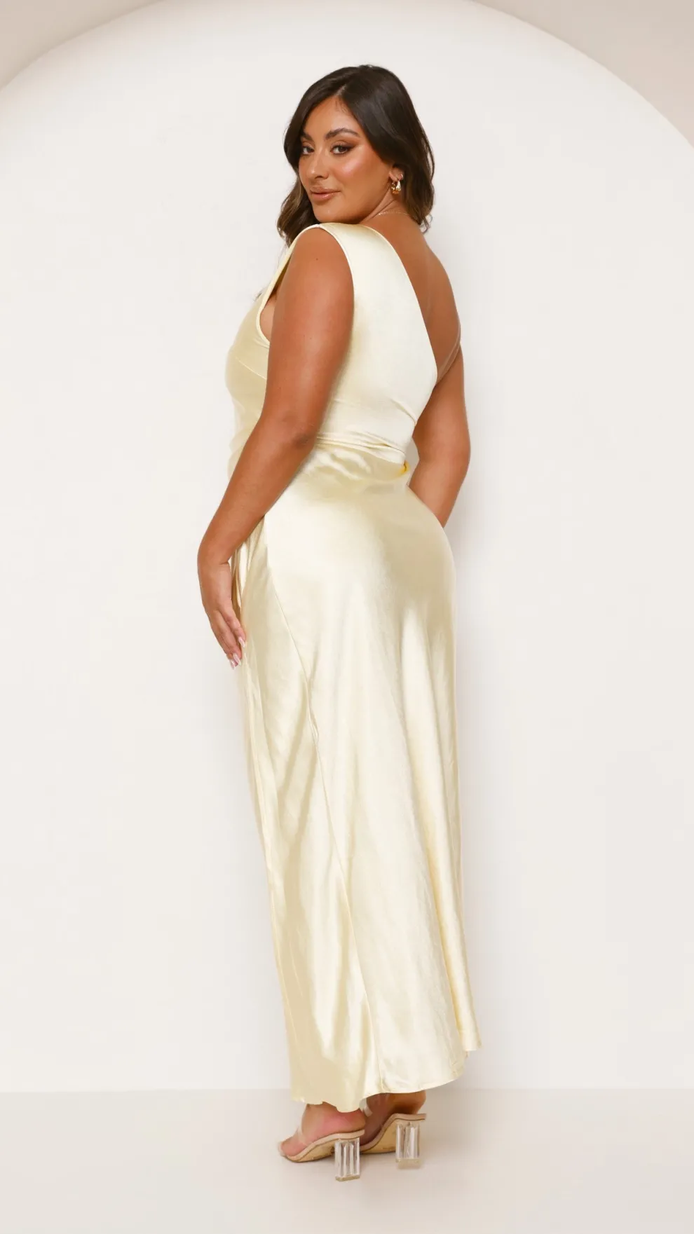 Victoria Maxi Dress - Yellow