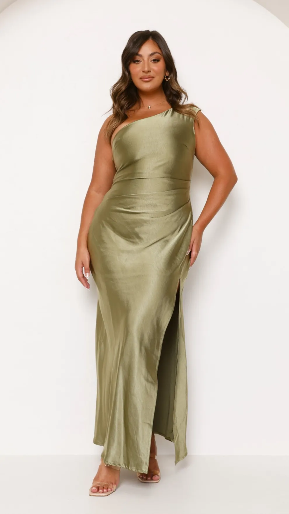 Victoria Maxi Dress - Olive