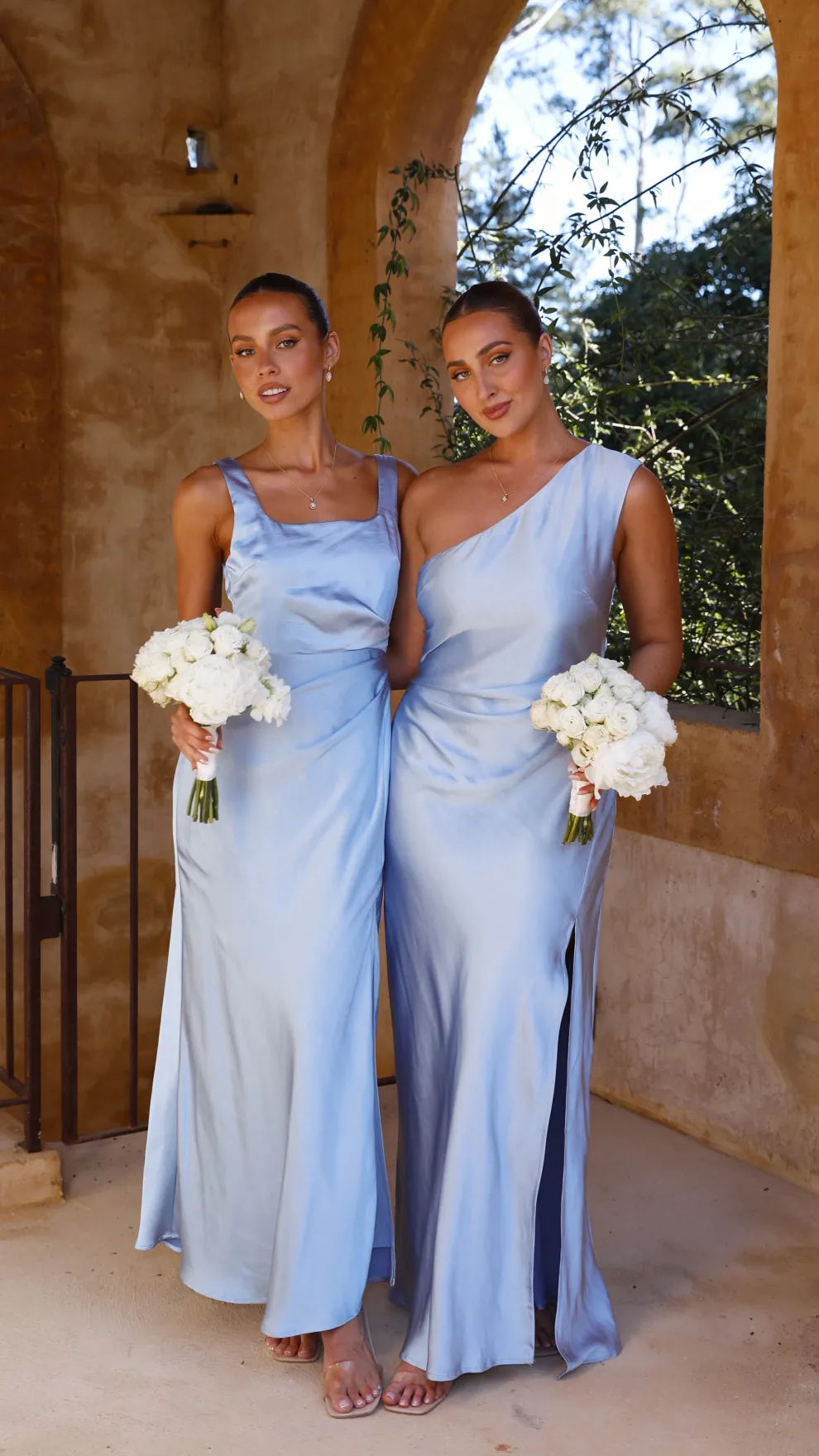 Victoria Maxi Dress - Blue