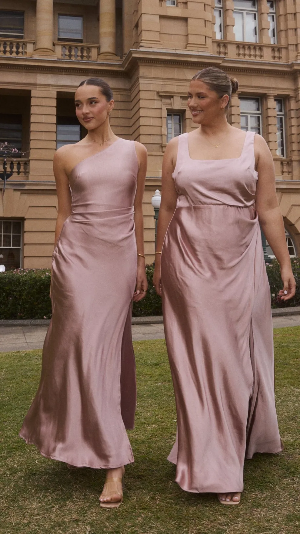 Victoria Maxi Dress - Dusty Pink