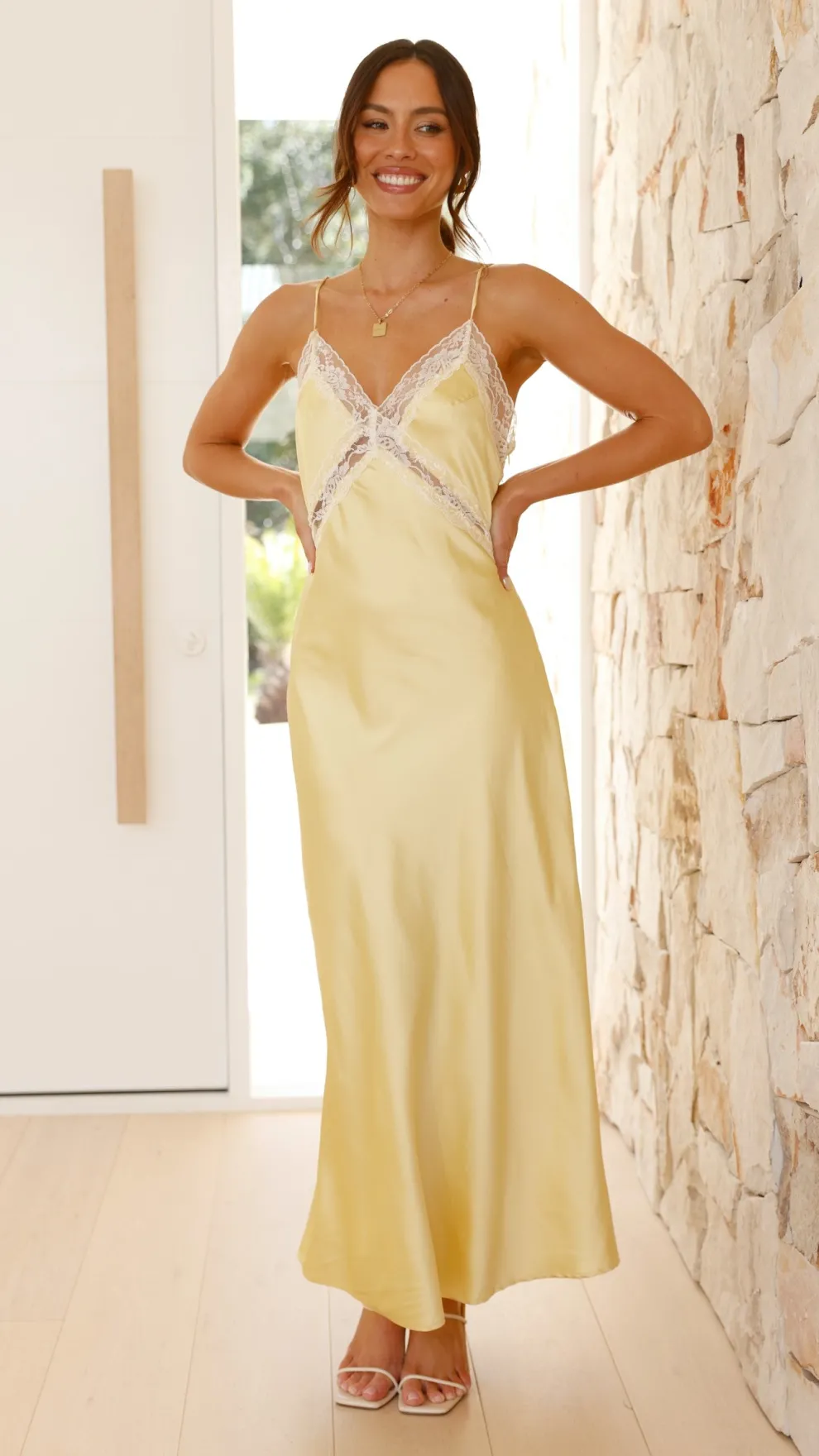 Westley Maxi Dress - Yellow
