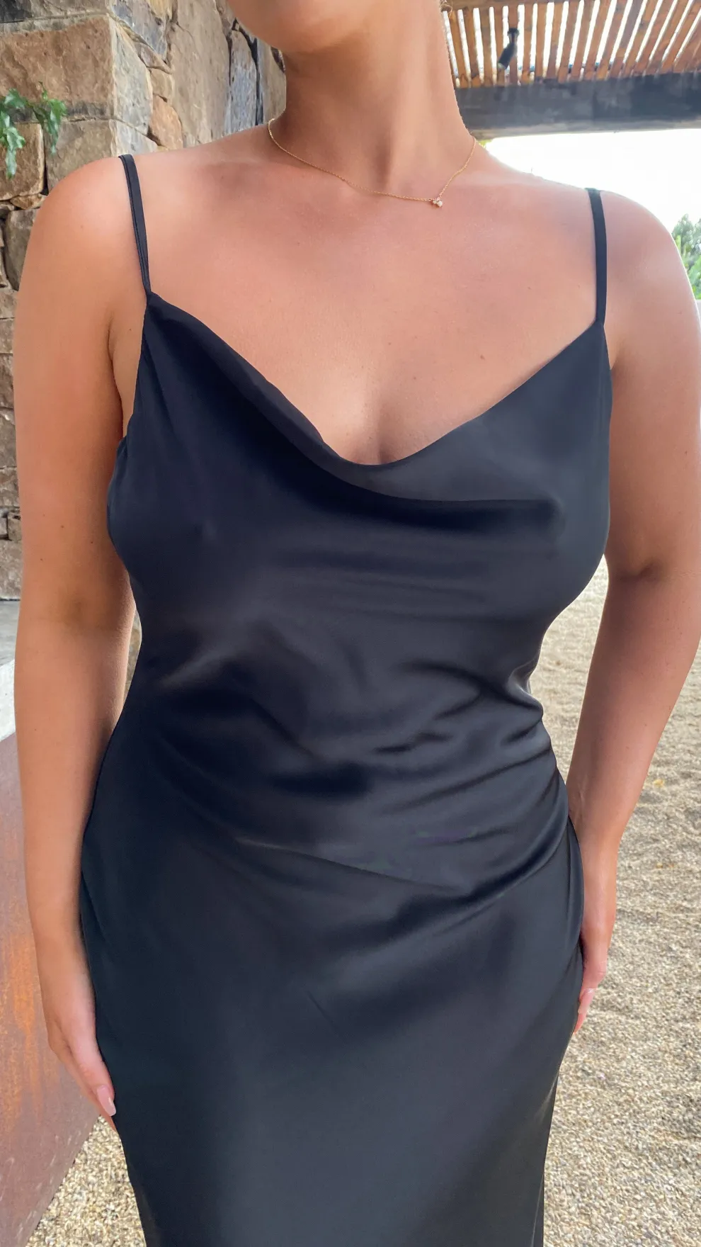 Willow Maxi Dress - Black