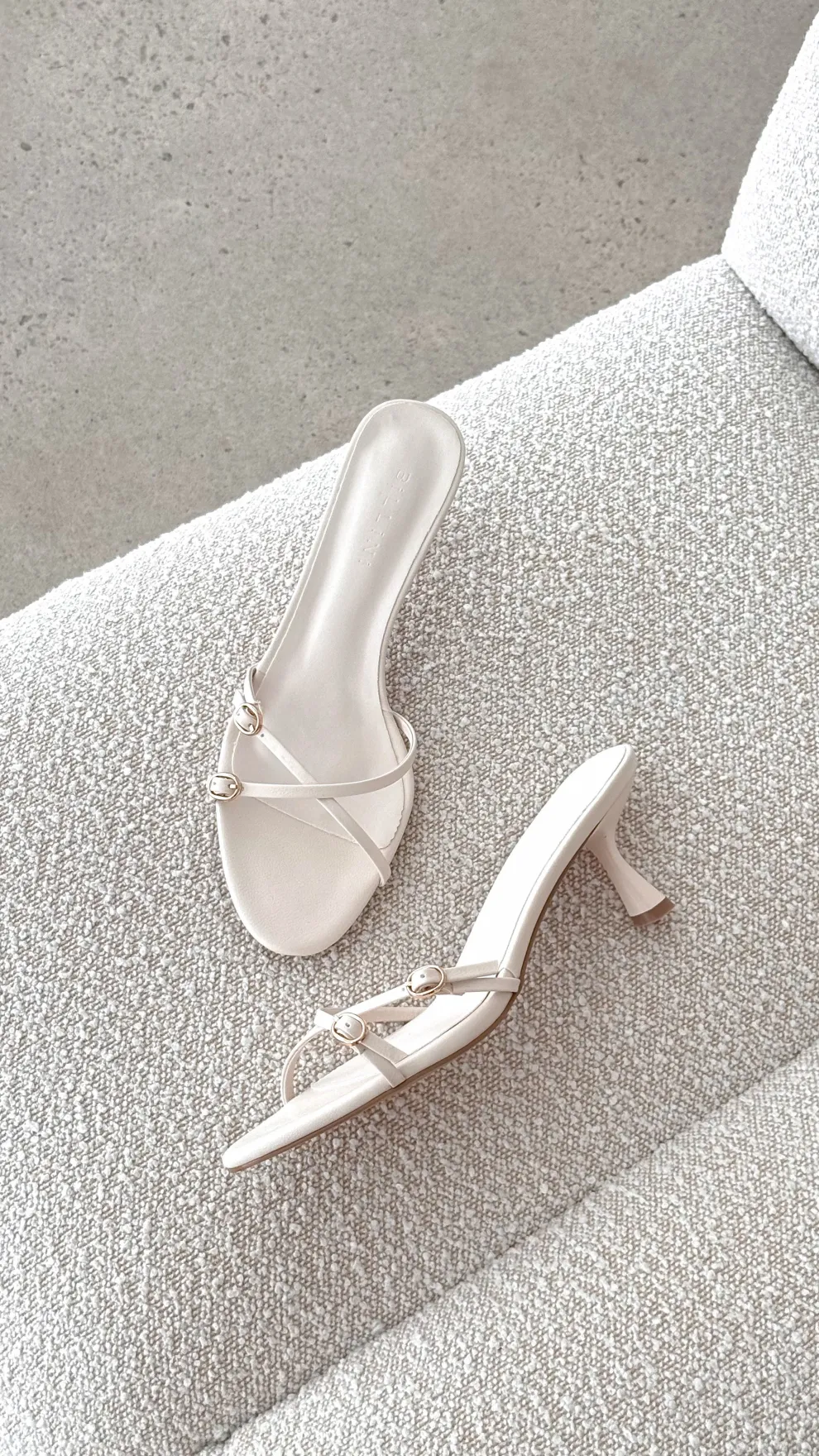 Wyler Heel - Ivory