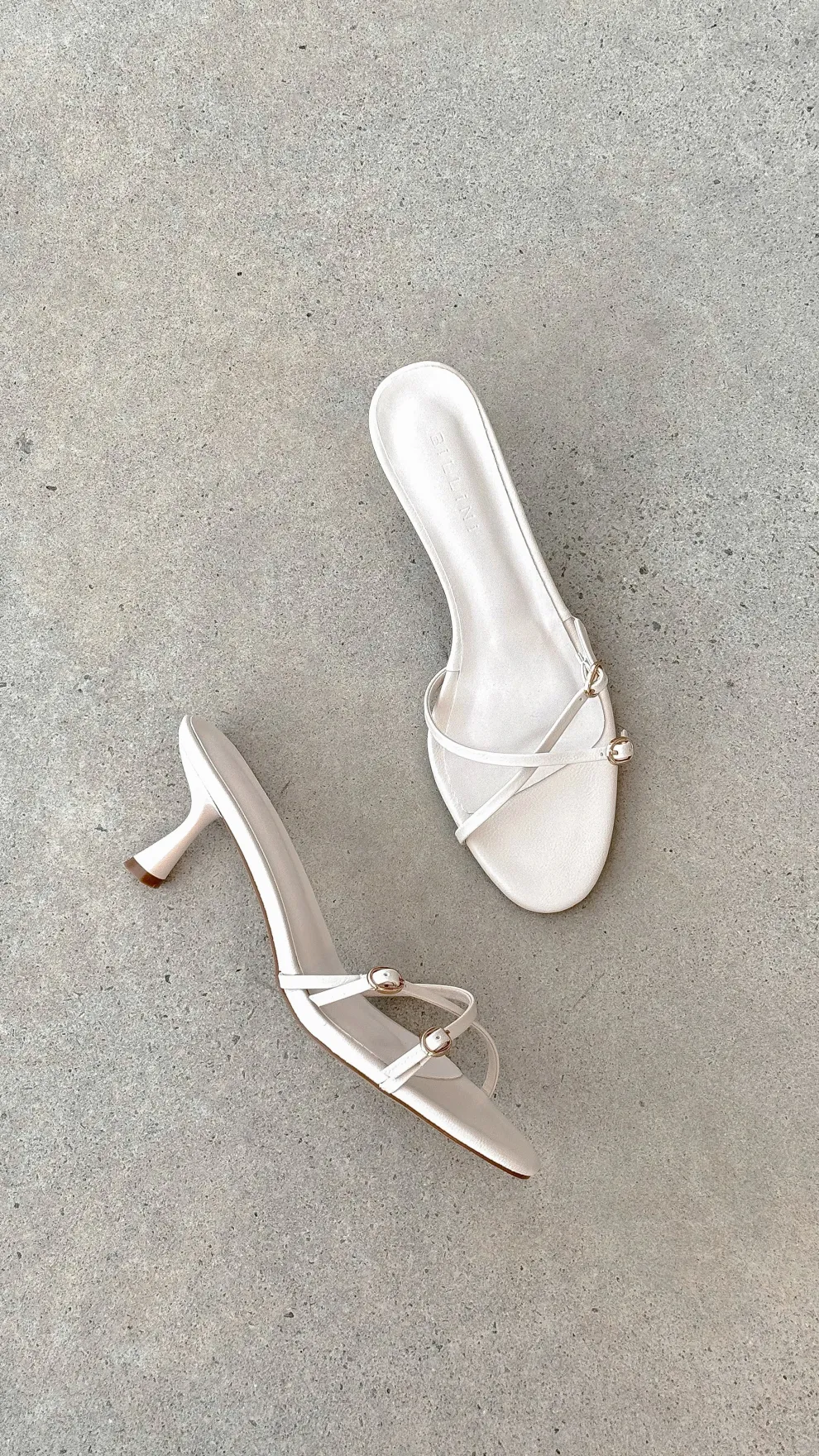 Wyler Heel - Ivory