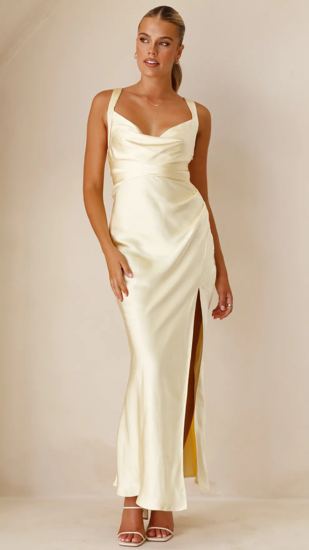 Zendaya Maxi Dress - Yellow