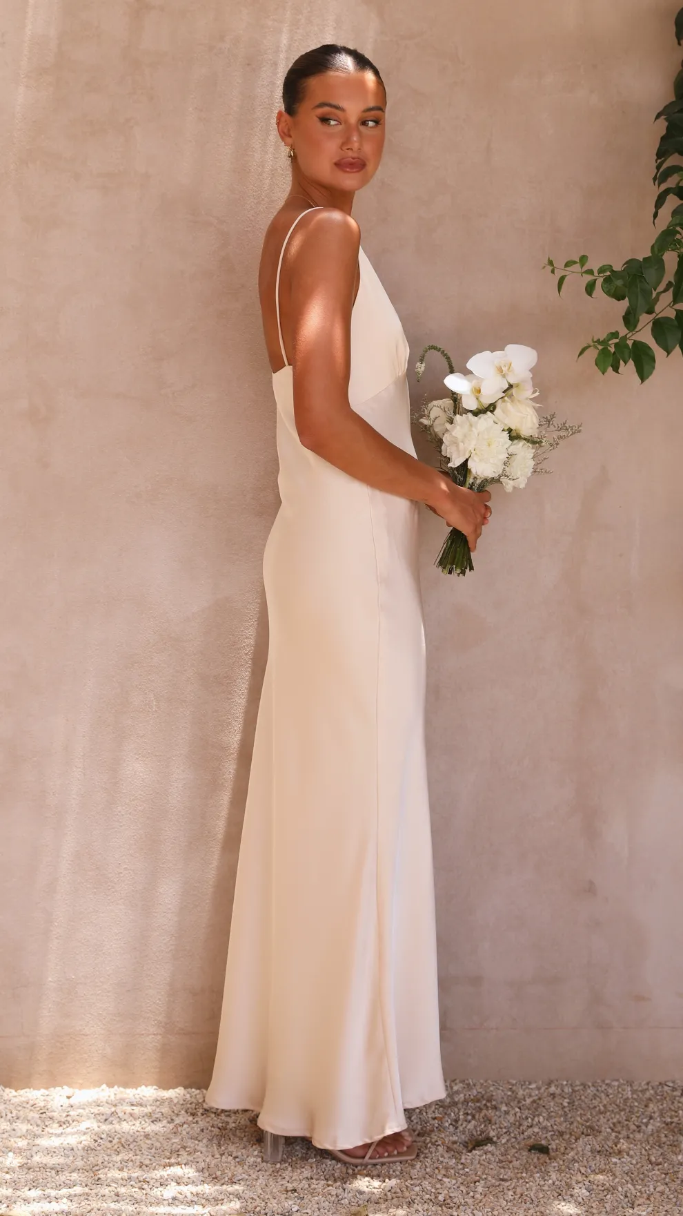 Ziah Maxi Dress - Champagne