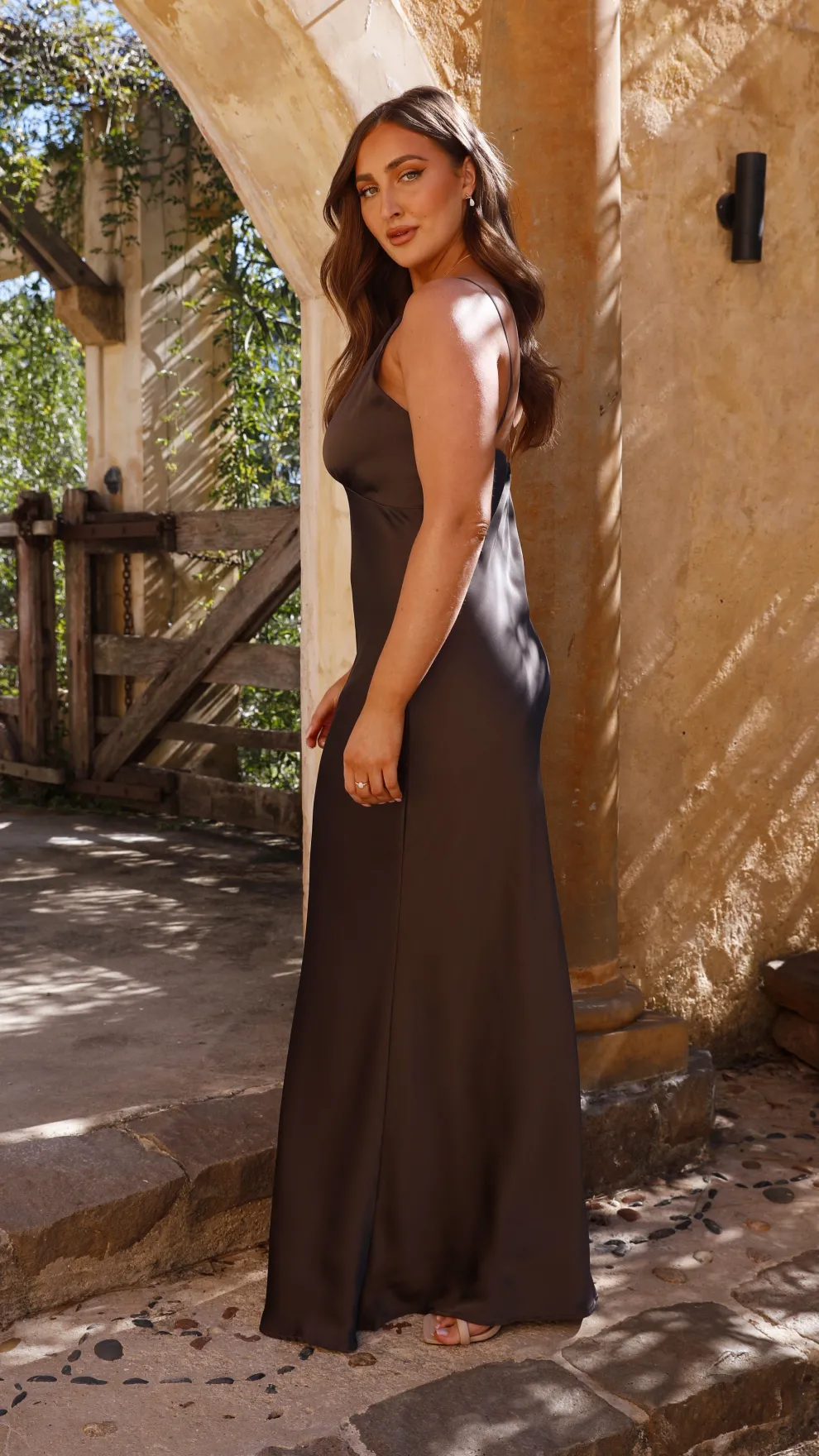 Ziah Maxi Dress - Espresso