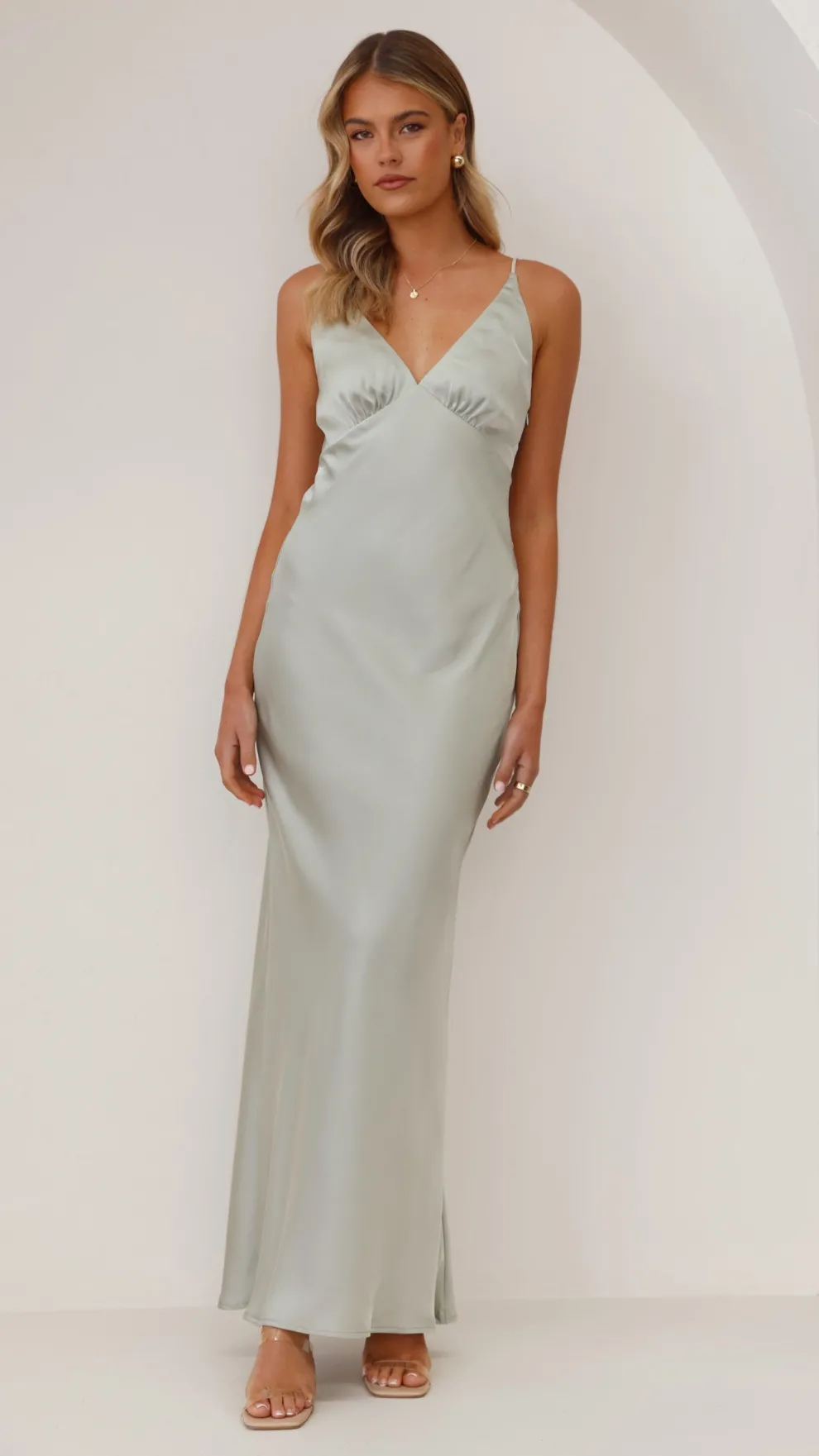 Ziah Maxi Dress - Olive