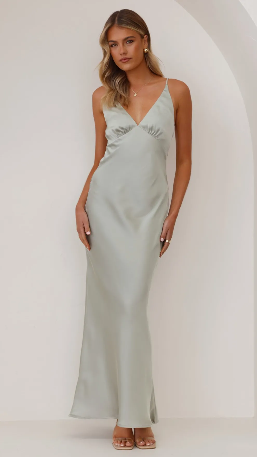 Ziah Maxi Dress - Olive