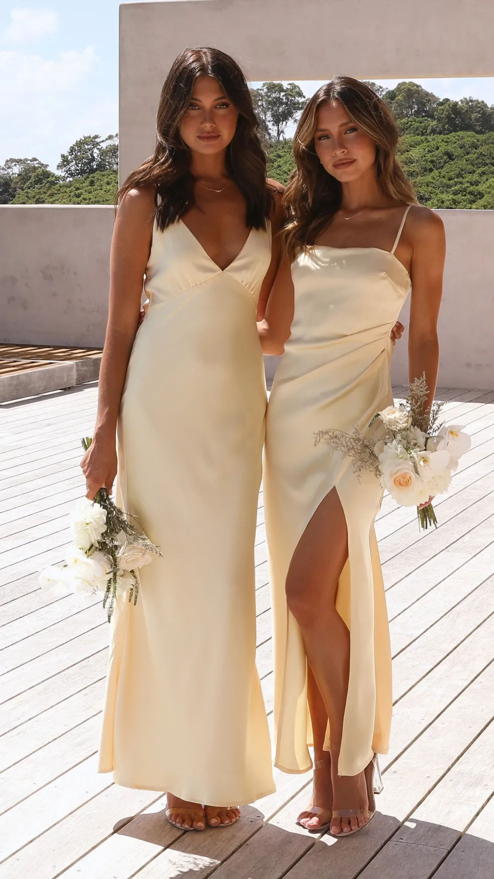 Ziah Maxi Dress - Yellow