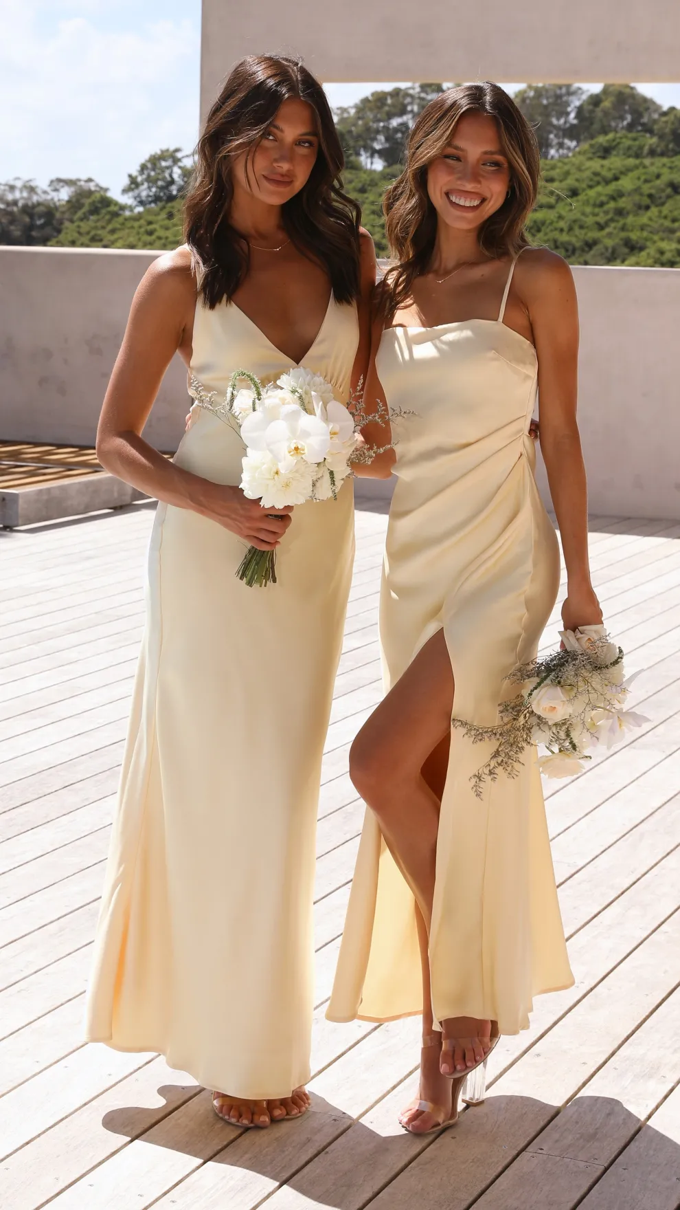 Ziah Maxi Dress - Yellow